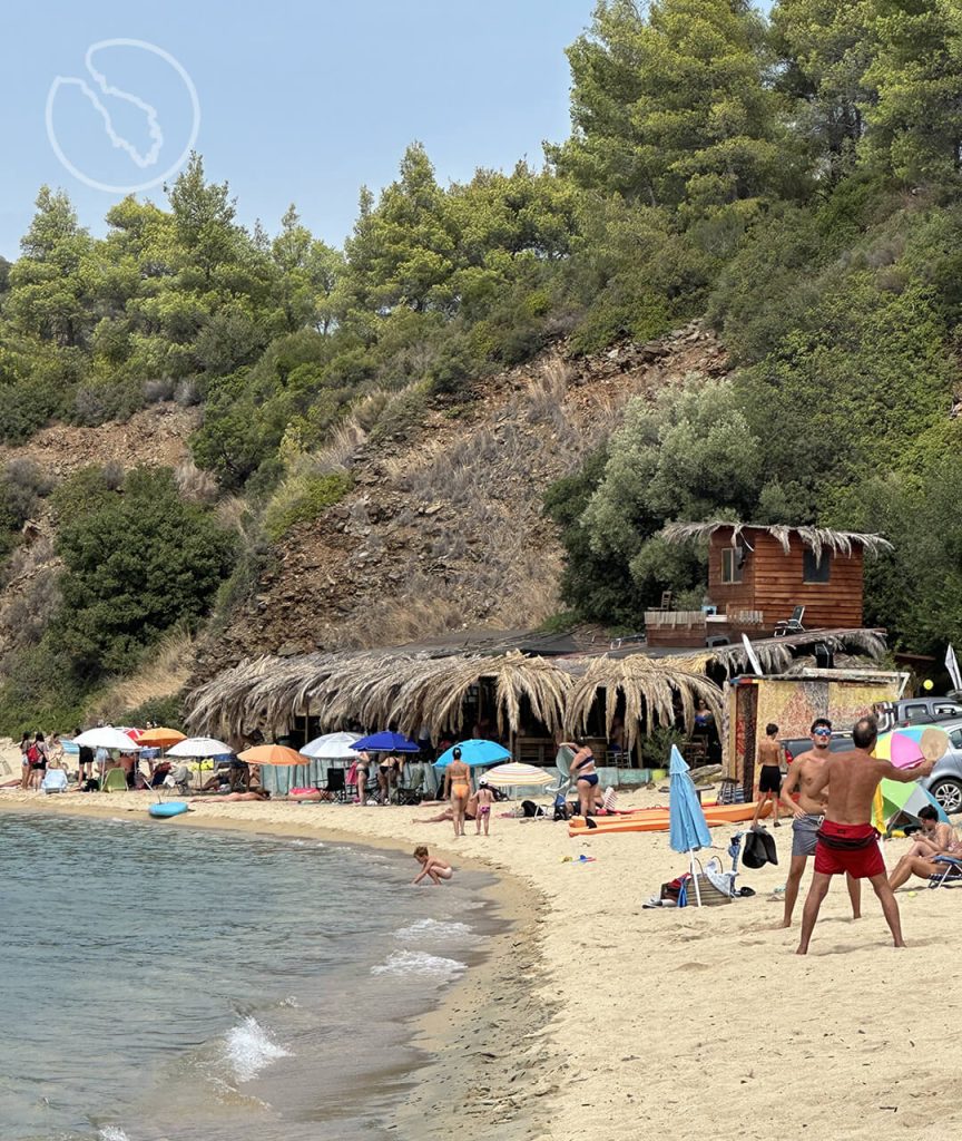 Bar-Ba Tolis Aretes Beach Sithonia Halkidiki Greece