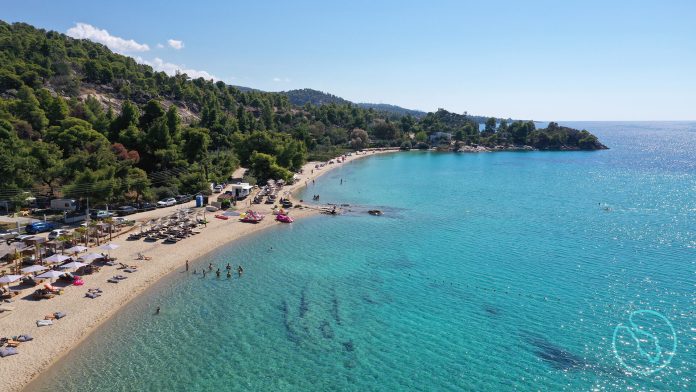 kalogria beach sithonia halkidiki greece