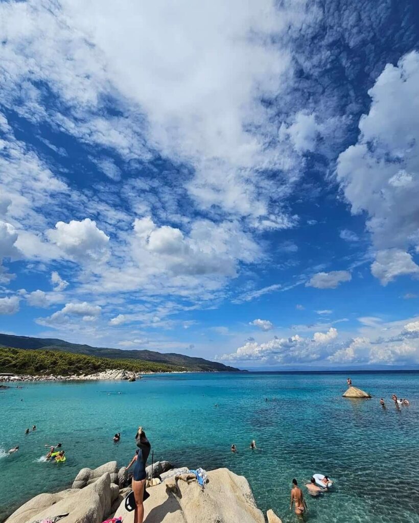 Orange Beach (Kavourotrypes) - Sithonia, Greece