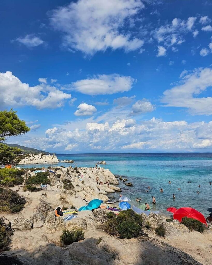 Orange Beach (Kavourotrypes) - Sithonia, Greece