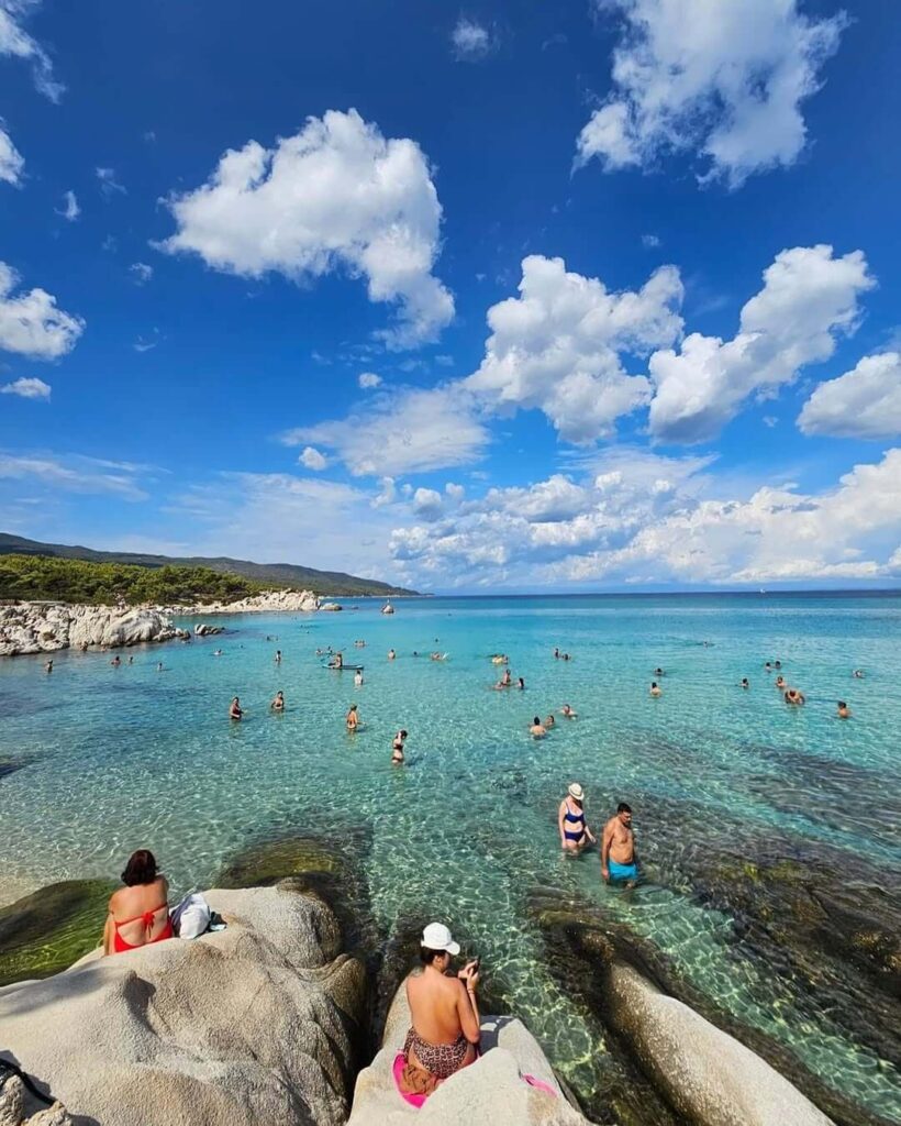 Orange Beach (Kavourotrypes) - Sithonia, Greece