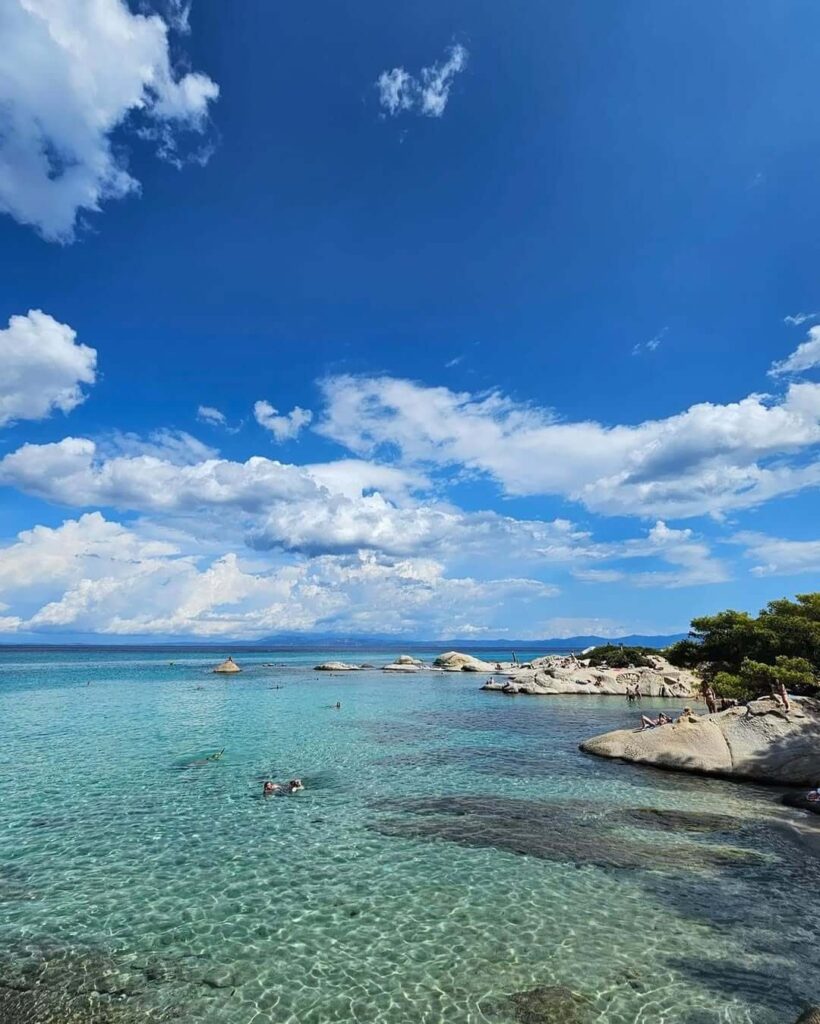 Orange Beach (Kavourotrypes) - Sithonia, Greece