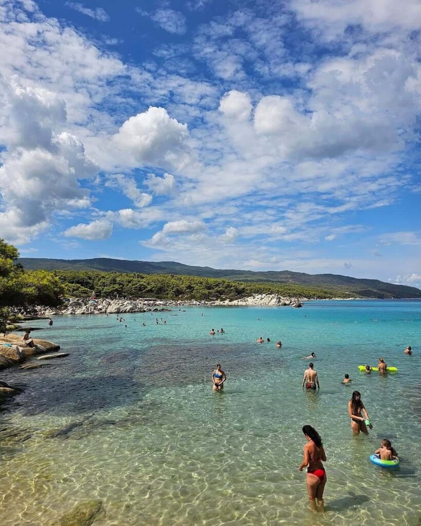 Orange Beach (Kavourotrypes) - Sithonia, Greece
