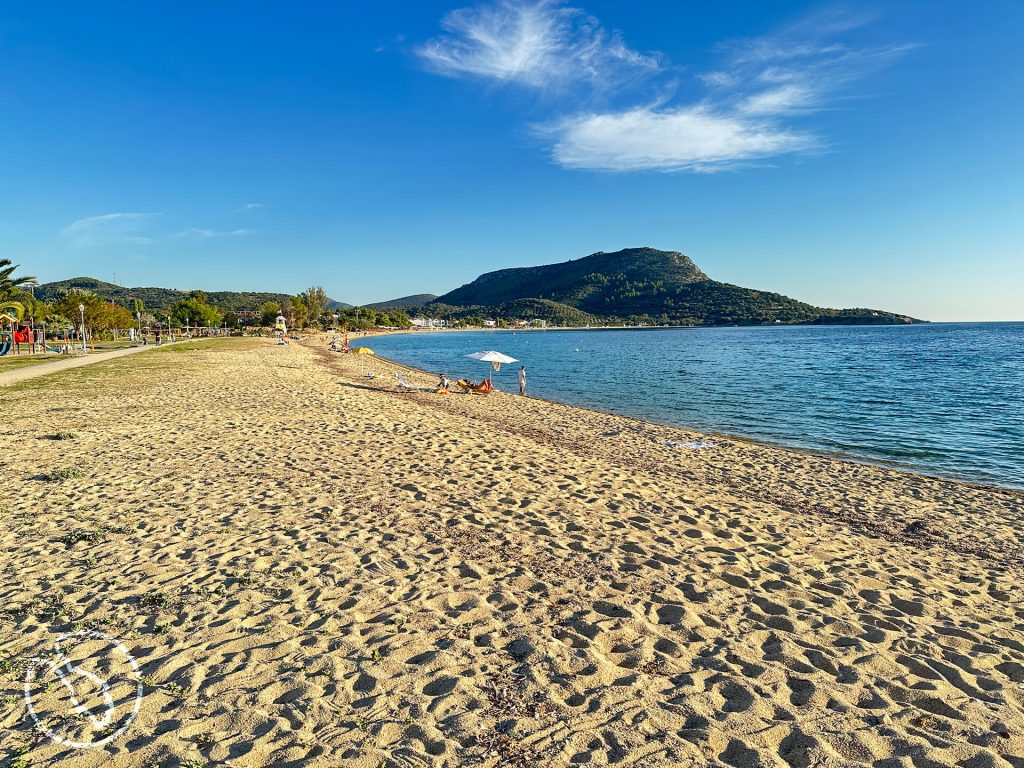 toroni beach sithonia greece