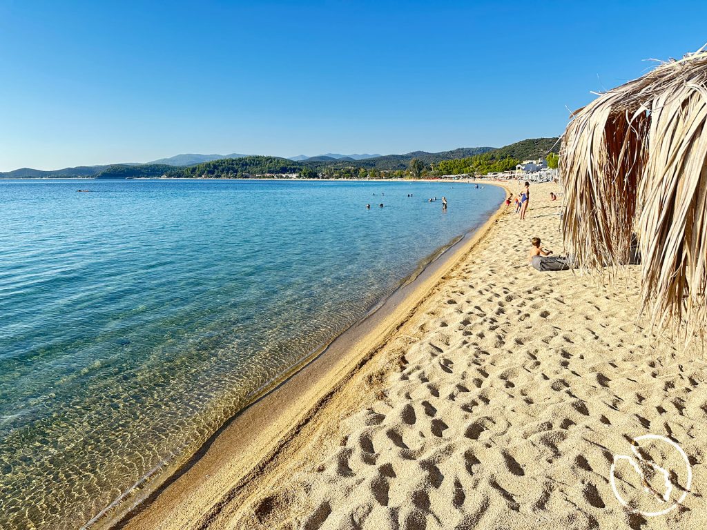 toroni beach sithonia greece