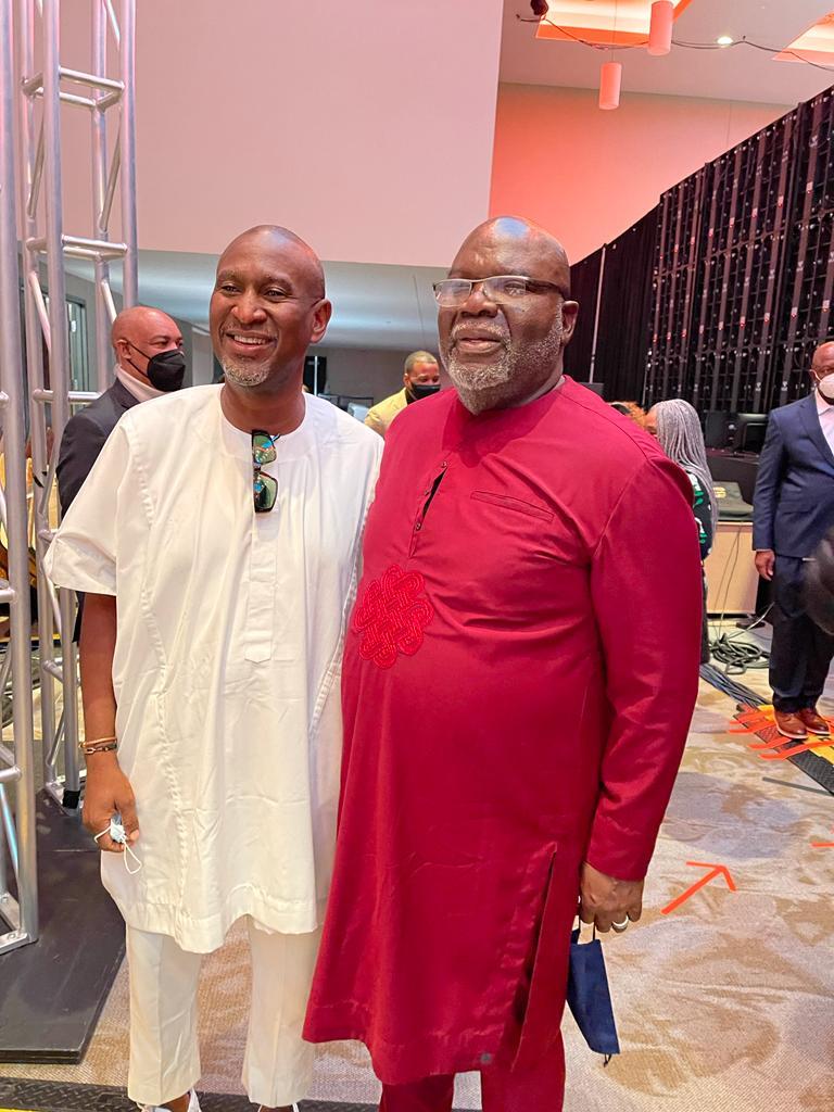 Dr.Akintoye Akindele and Bishop TD Jakes
